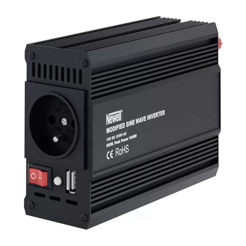 Inversor de potência Newell com onda sinusoidal modificada - 12 V / 230 V, 500 W