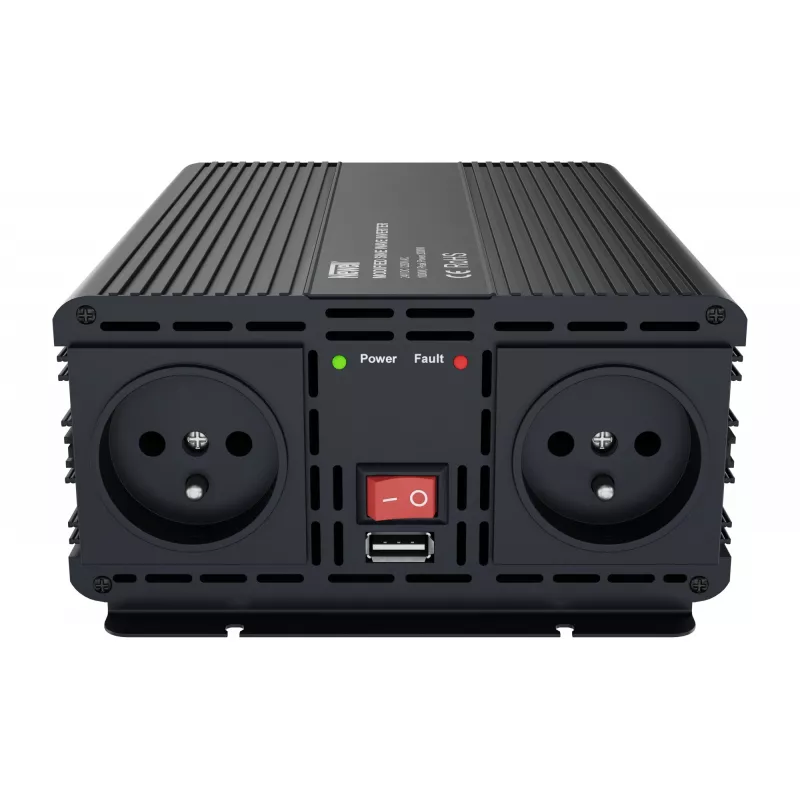 Inversor de potência Newell de onda sinusoidal modificada - 24 V / 230 V, 1000 W