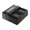 Carregador de bateria de dois canais Newell DC-LCD para Panasonic VW-VBD29/VBD58/VBD78