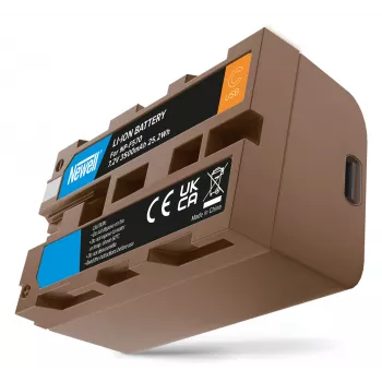 Bateria de substituição Newell NP-F570 USB-C para Sony