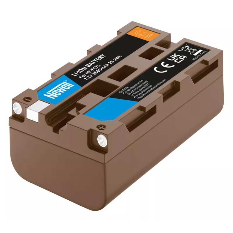 Bateria de substituição Newell NP-F570 USB-C para Sony