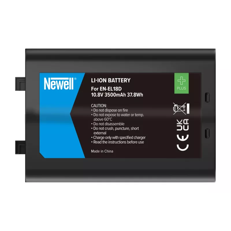 Bateria de substituição Newell Plus EN-EL18d para Nikon