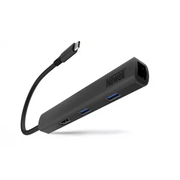 Hub Newell 6 em 1 USB-C - grafite