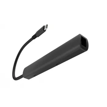 Hub Newell 6 em 1 USB-C - grafite
