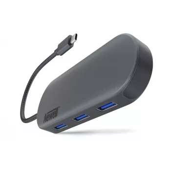Hub Newell 7 em 1 USB-C - grafite