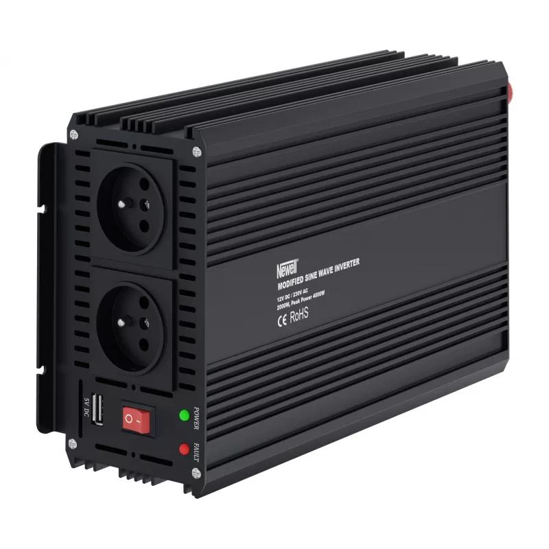 Inversor de potência Newell de onda sinusoidal modificada 12V/230V 2000W