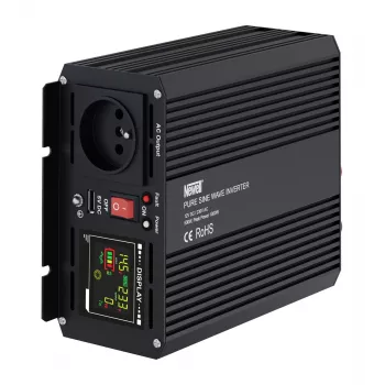 Inversor de potência Newell de onda sinusoidal pura 12V DC para 230V AC 500W