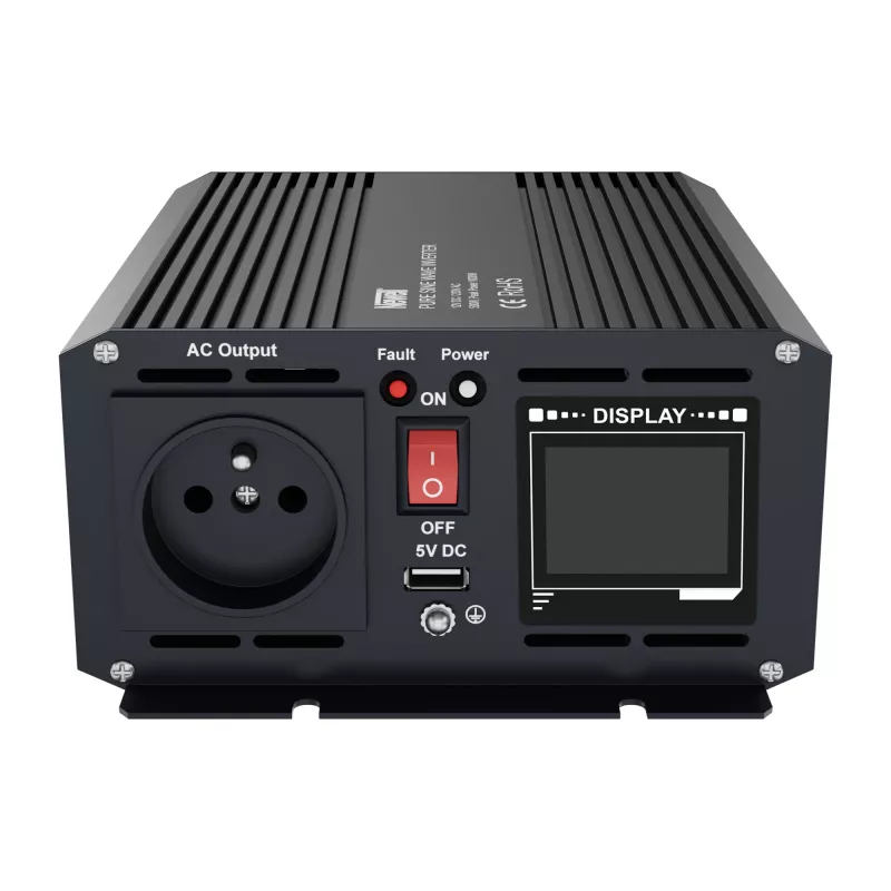 Inversor de potência Newell de onda sinusoidal pura 12V DC para 230V AC 500W