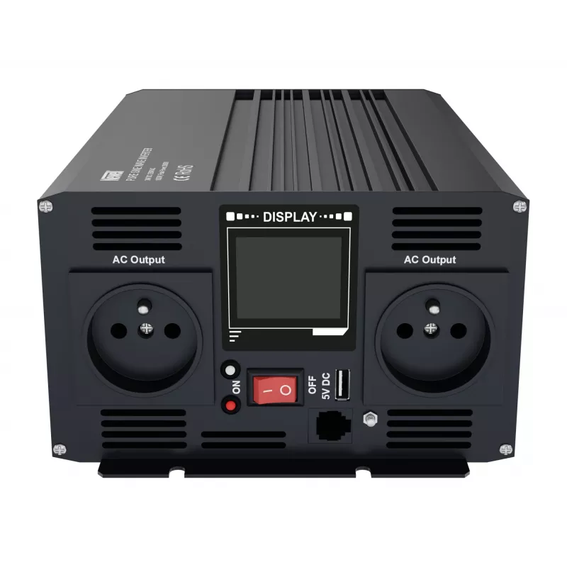 Inversor de potência Newell de onda sinusoidal pura 24V DC para 230V AC 1000W