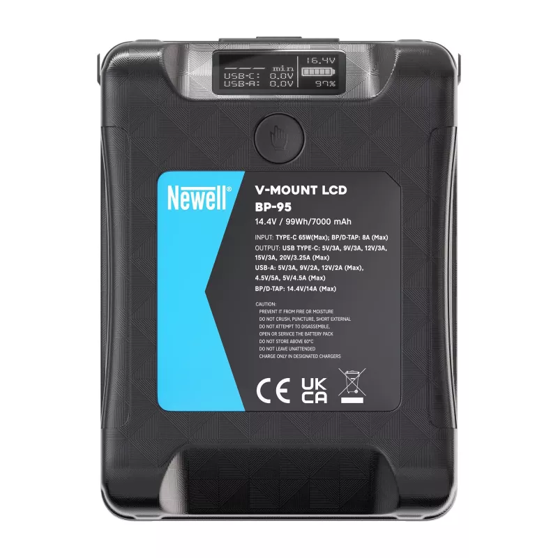 Bateria Newell BP-95 LCD V-Mount 95Wh 14,8V 6600mAh