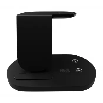 Carregador sem fios Newell induOne N-GY-Z7L para 3 dispositivos - preto