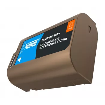 Bateria de substituição Newell DMW-BLK22 USB-C para Panasonic