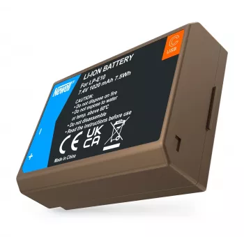 Bateria de substituição Newell LP-E10 USB-C para Canon