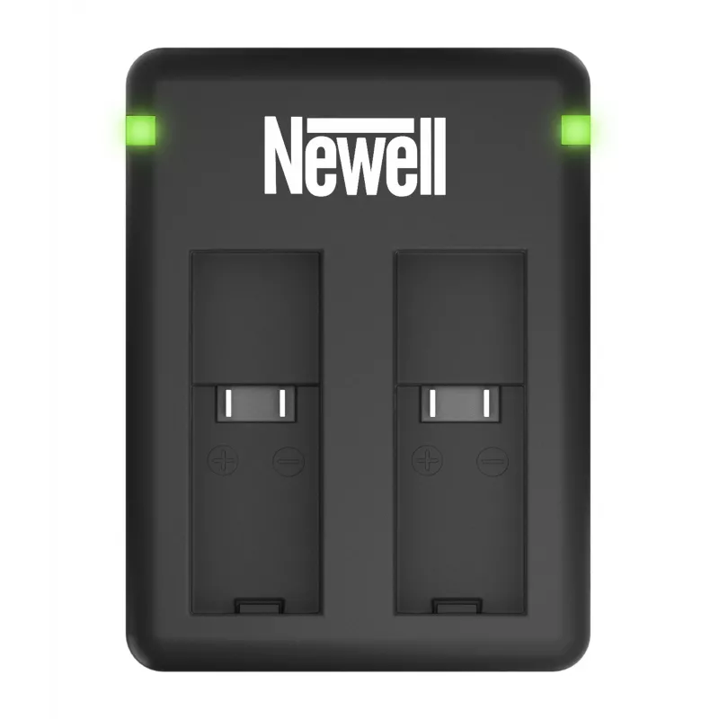 Carregador USB de dois canais Newell SDC-USB para baterias Kodak LB-015