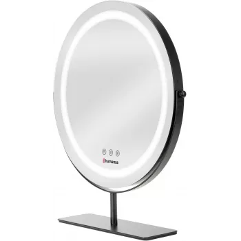 Espelho de maquilhagem LED Humanas HS-HM Scarlet, preto