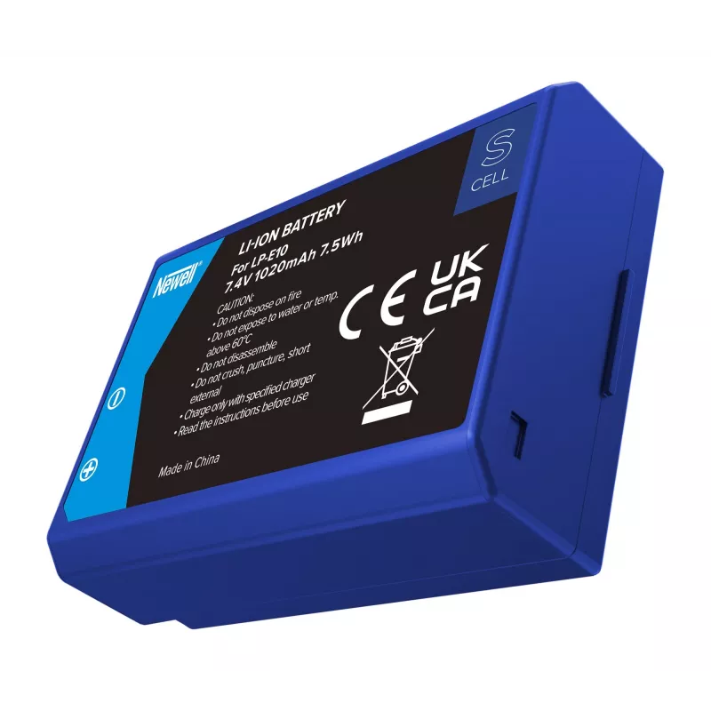 Bateria de substituição Newell SupraCell Protect LP-E10 para Canon