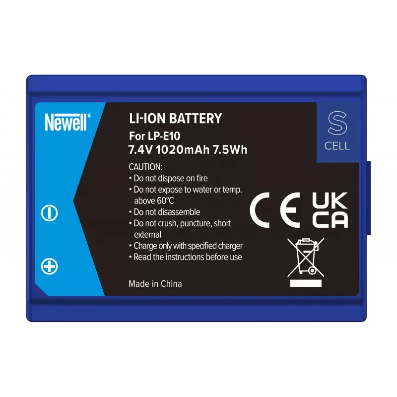 Bateria de substituição Newell SupraCell Protect LP-E10 para Canon