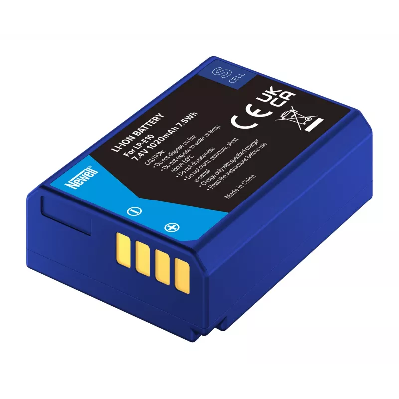 Bateria de substituição Newell SupraCell Protect LP-E10 para Canon