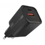 Carregador USB-C Newell GaN 33 W preto