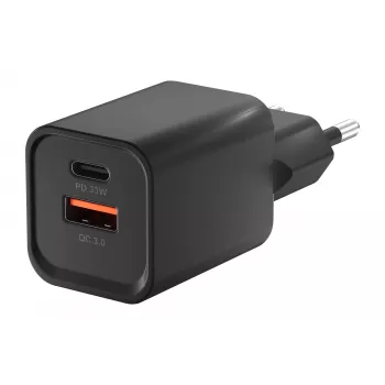 Carregador USB-C Newell GaN 33 W preto