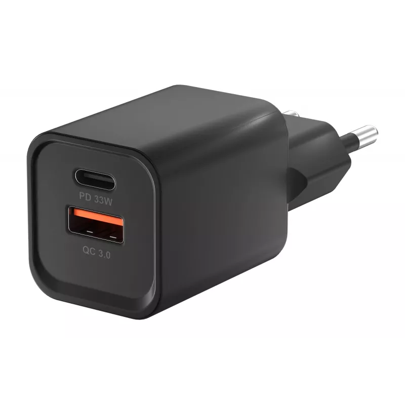 Carregador USB-C Newell GaN 33 W preto