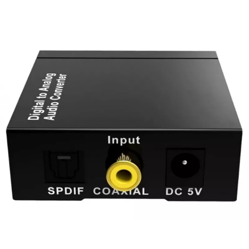 MOZOS DAC 24BIT/192KHZ com cabo ótico