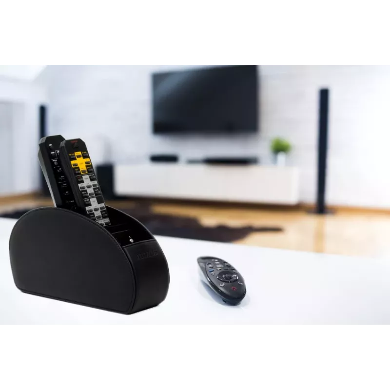 Organizador de Comandos em Pele MOZOS RCH-1 Preto