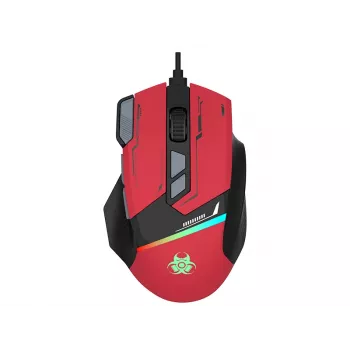 Tracer GameZone Spectra Rato Gaming com Fios RGB, 7200 DPI, vermelho (TRAMYS47839)