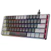 Tracer GameZone Keylo 61 Teclado Gaming Mecânico com Fios, Layout 60%, Interruptores Outemu Red, Retroiluminação RGB, Grafite