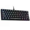 Tracer GameZone Claws 61 Teclado Gaming Mecânico com Fios, Layout 60%, Interruptores Outemu Blue, Retroiluminação RGB, Preto