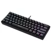 Tracer GameZone Claws 61 Teclado Gaming Mecânico com Fios, Layout 60%, Interruptores Outemu Blue, Retroiluminação RGB, Preto
