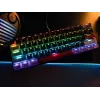 Tracer GameZone Claws 61 Teclado Gaming Mecânico com Fios, Layout 60%, Interruptores Azuis, Retroiluminação RGB, Cinzento