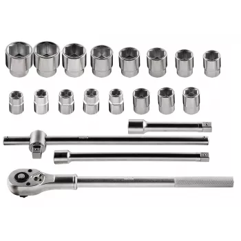 NEO TOOLS Chaves de caixa 3/4 polegadas, 21 peças
