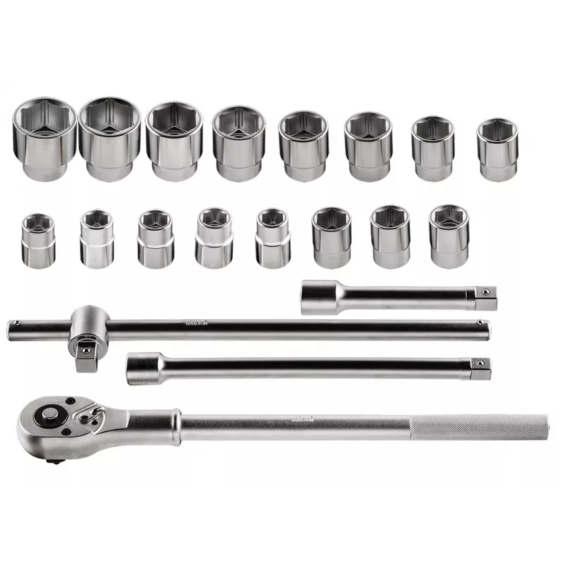 NEO TOOLS Chaves de caixa 3/4 polegadas, 21 peças