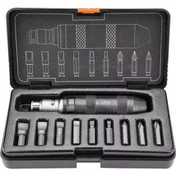 NEO TOOLS Conjunto de chaves de fenda de impacto, 11 peças