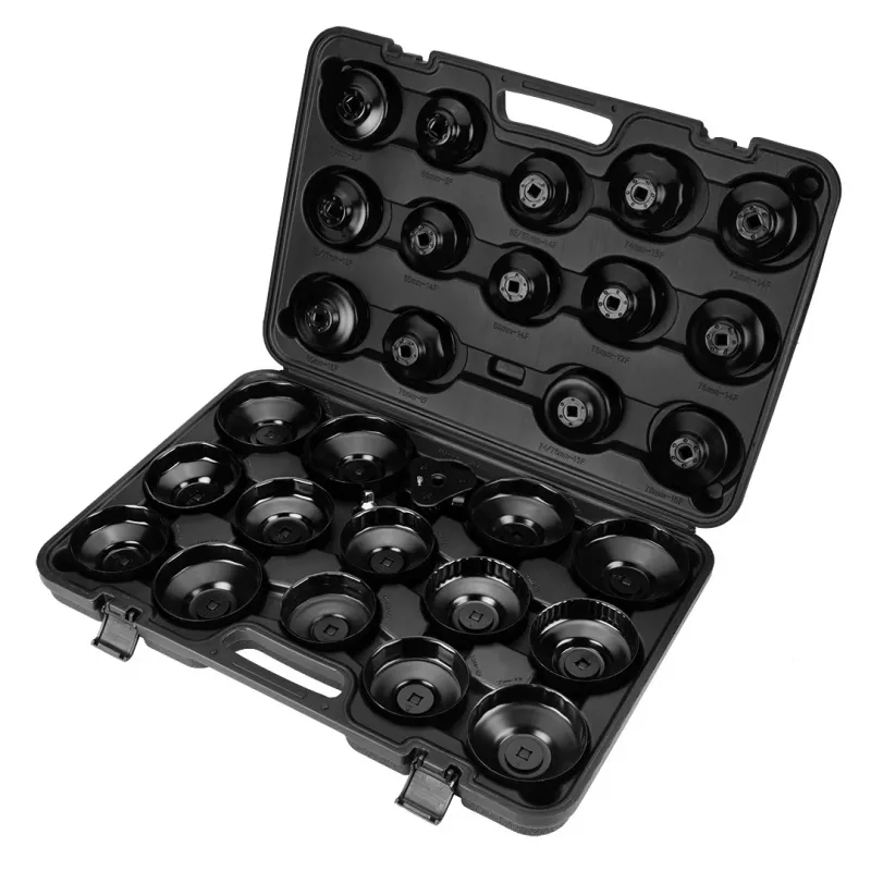 NEO TOOLS Conjunto de chaves para filtros de óleo - 30 peças