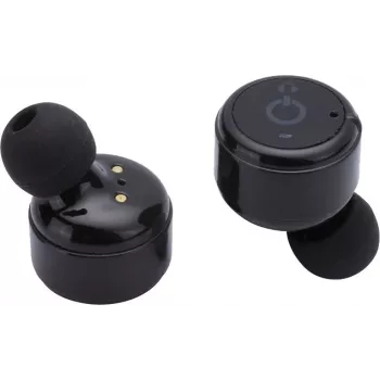 Platinet Auscultadores Bluetooth In-Ear com base de carregamento V4.2 CVC6.0 Active