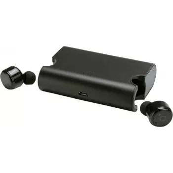 Platinet Auscultadores Bluetooth In-Ear com base de carregamento V4.2 CVC6.0 Active