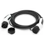 Cabo de carregamento Platinet PEVC11KW5B Type 2 para Type 2 11 kW 5 m preto