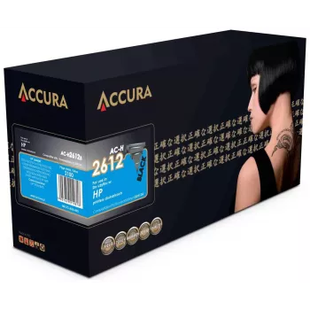 Accura Cartucho de toner HP N.º 12A (Q2612A) compatível preto