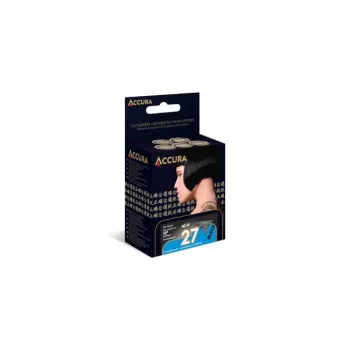 ACCURA Cartucho de tinta compatível HP N.º 27 (C8727AE) preto