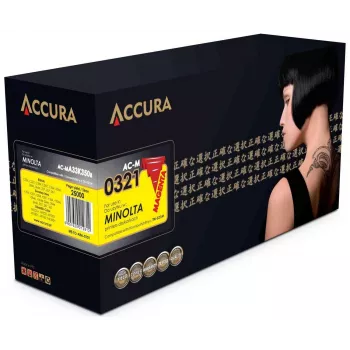 Cartucho de toner compatível Accura magenta (TN-321M substituto) para Konica Minolta bizhub C224/C284/C364/C224e/C284e/C364e