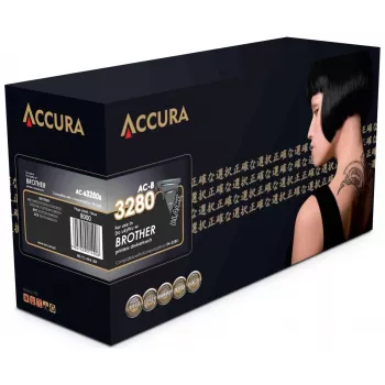 Cartucho de toner compatível ACCURA Brother TN-3280 preto alta capacidade