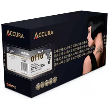 Cartucho de toner compatível ACCURA para Kyocera TK-110 (preto, 6.000 páginas)