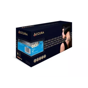 Toner Accura HP N.º 304A (CC531A) cartucho laser compatível ciano