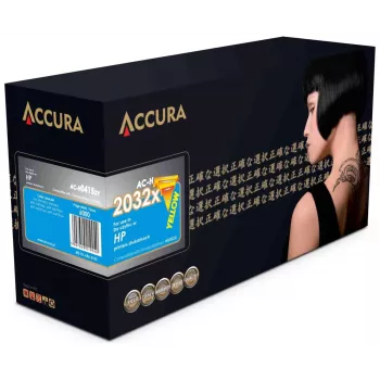 Cartucho de toner ACCURA HP N.º 415X (W2032X) amarelo - alternativa compatível alta capacidade
