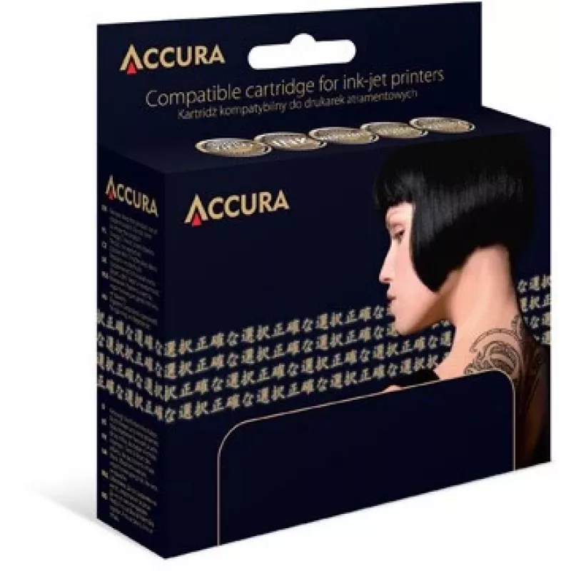 Cartucho de tinta Accura HP N.º 912XL (3YL84AE) compatível preto alta capacidade