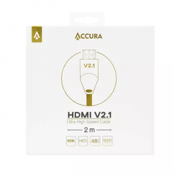 Cabo HDMI 2.1 Accura Premium 2,0m - 8K 48Gbps