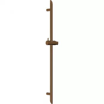 DEANTE Barra de chuveiro telescópica 70-120 cm aço inoxidável cromado montagem por aperto sem perfurar