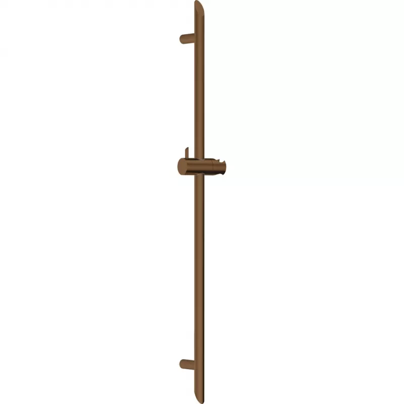 DEANTE Barra de chuveiro telescópica 70-120 cm aço inoxidável cromado montagem por aperto sem perfurar